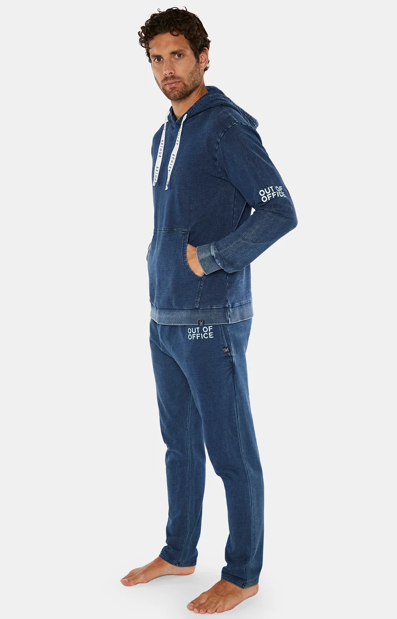 Hoodie Out-of-Office - Denim