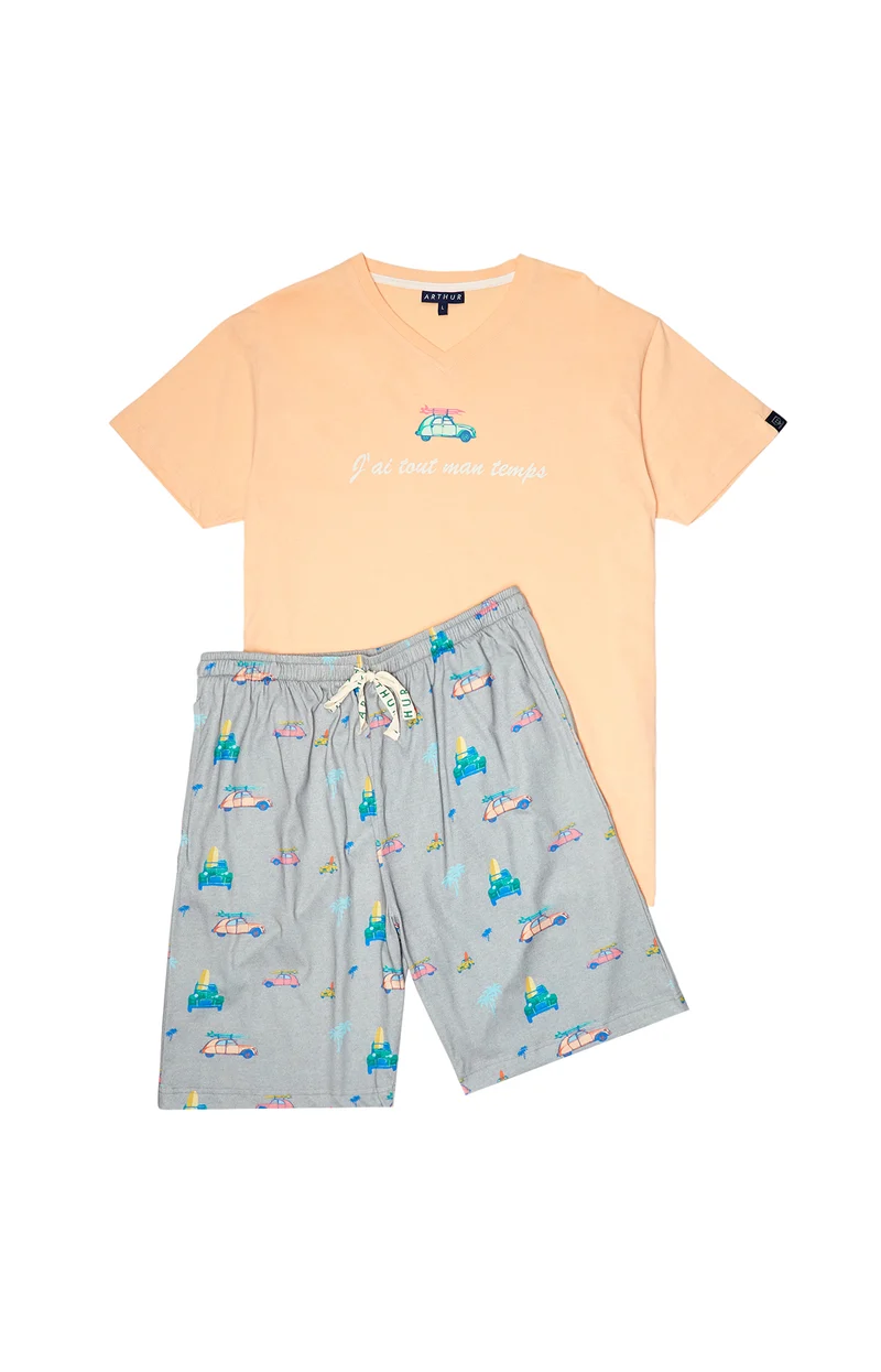 Pyjashort 2CV - Orange