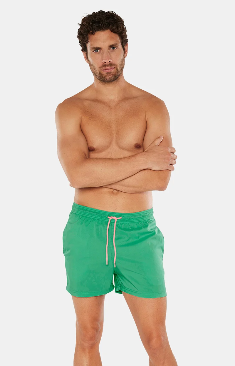 Short de bain Polyester recyclé - Vert
