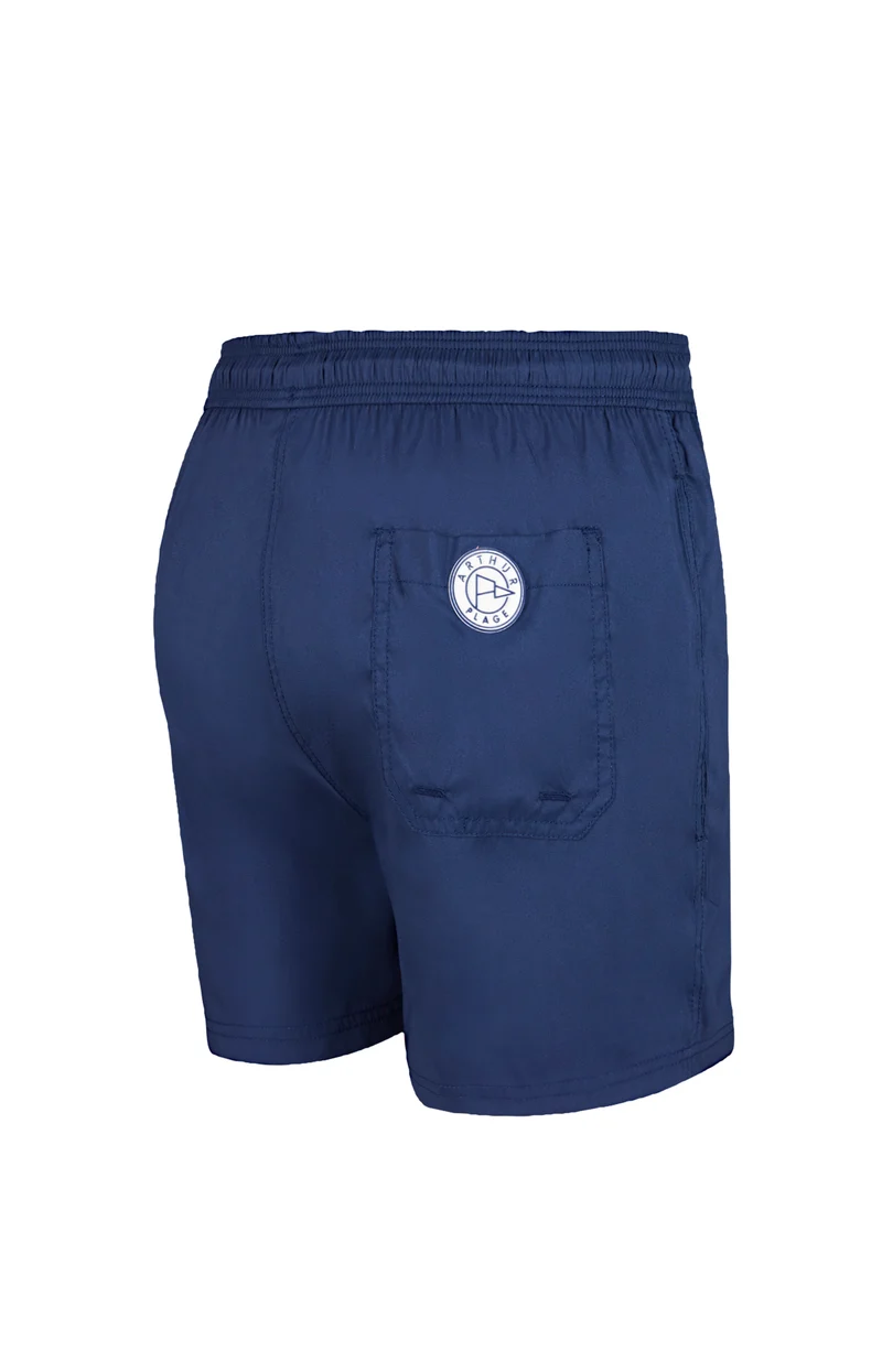 Short de bain Polyester recyclé - Marine