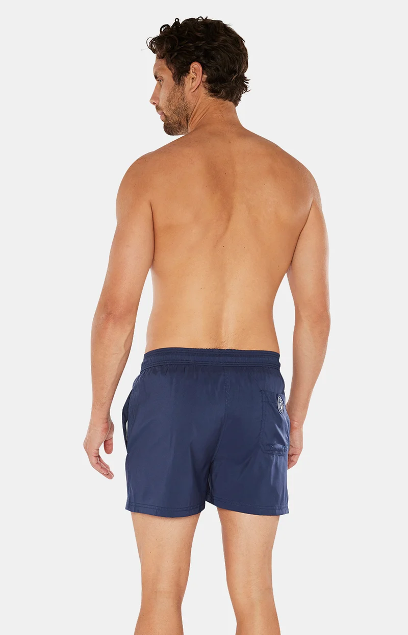 Short de bain Polyester recyclé - Marine