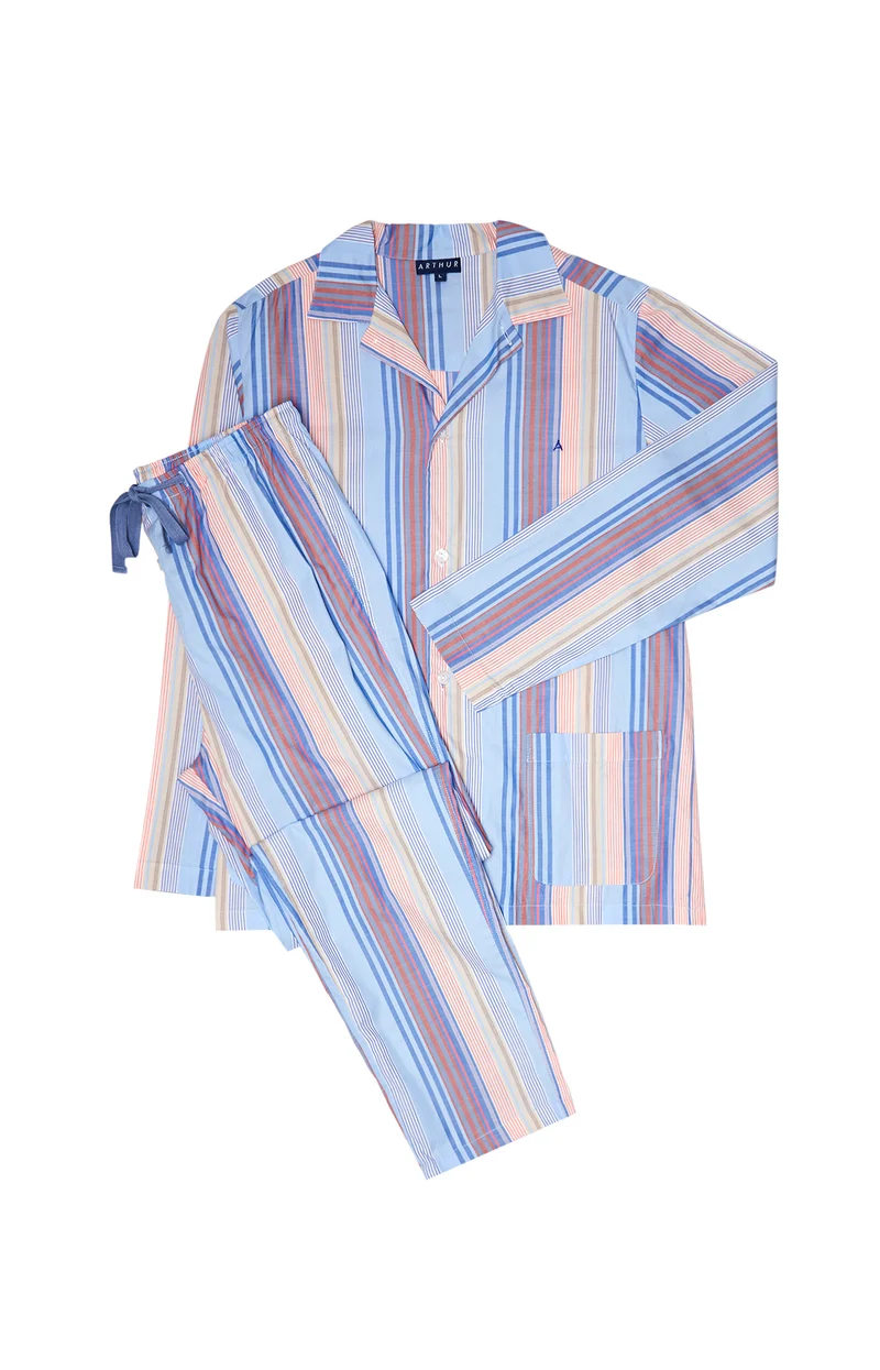Pyjama boutonné Rayure Tampa