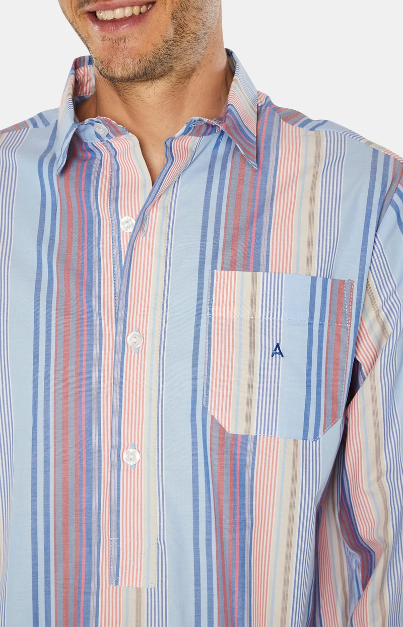 Chemise Grand Père Rayure Tampa