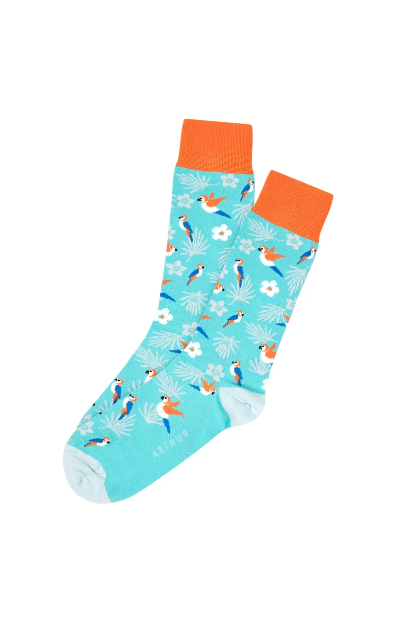 Chaussettes Perroquet Jade