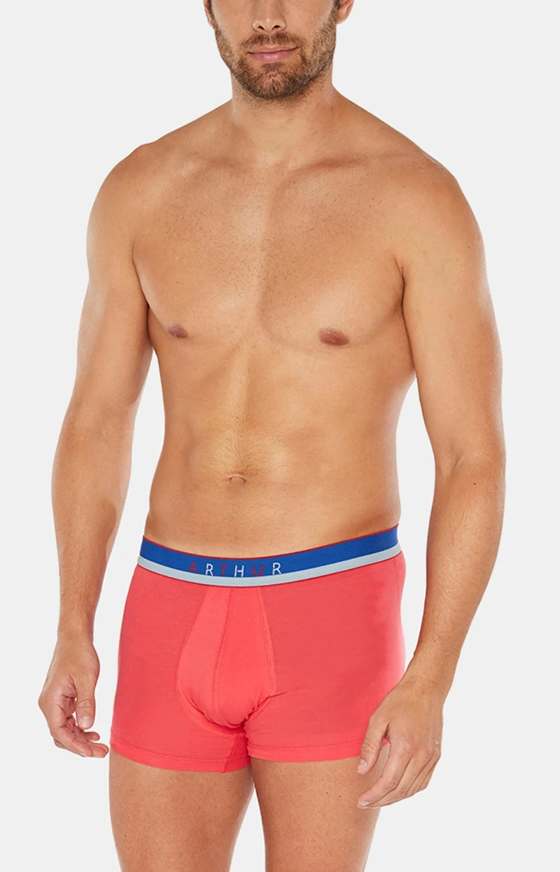 Boxer Slippé Uni - Rouge