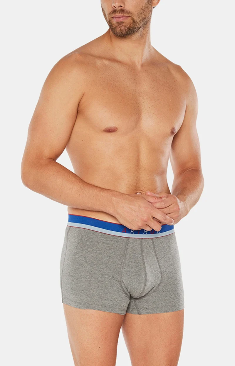 Boxer Slippé Uni - Gris