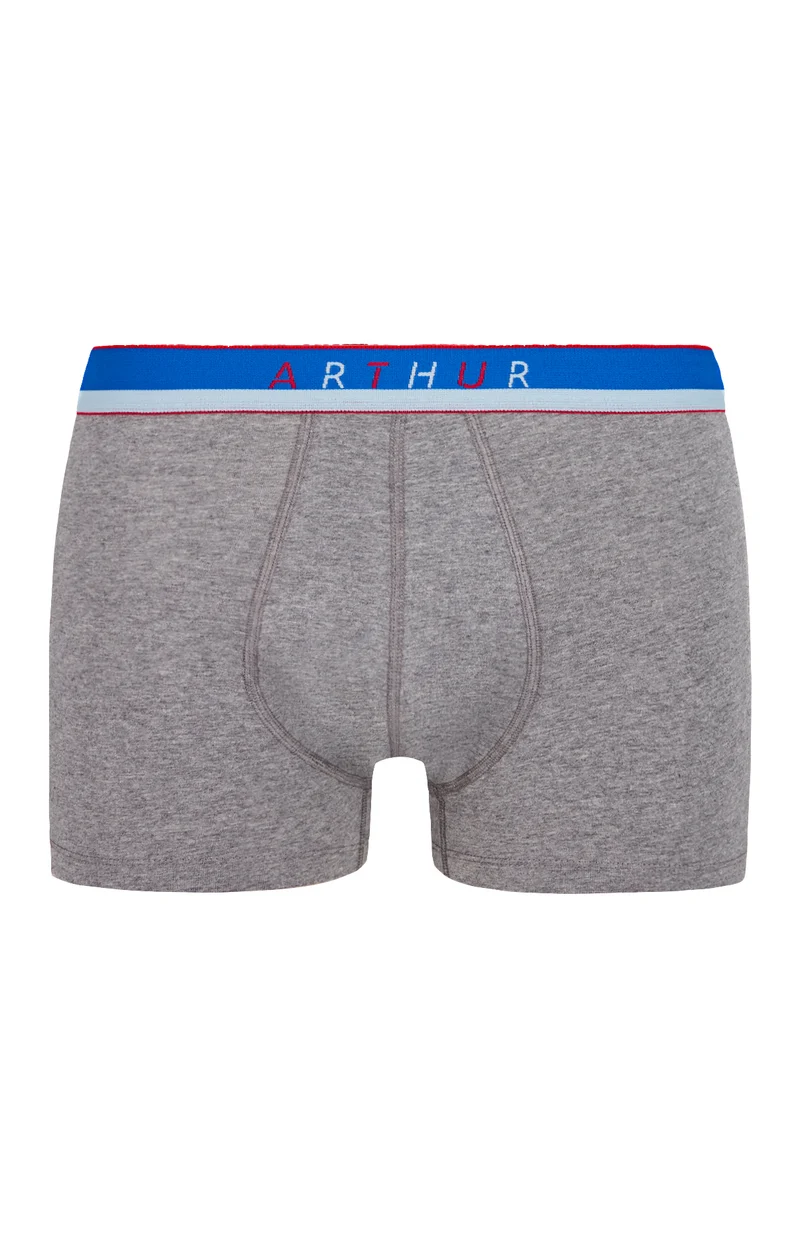 Boxer Slippé Uni - Gris