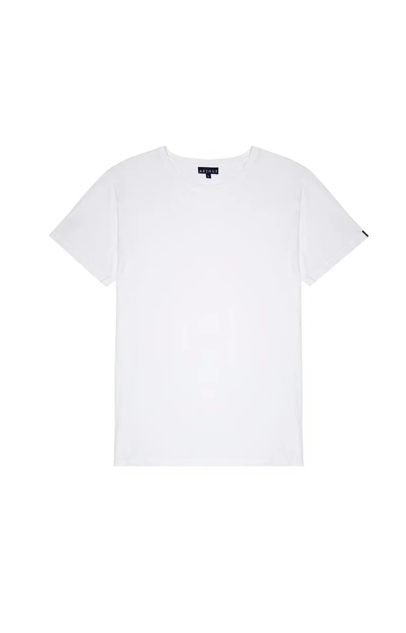 Tee-Shirt en coton pima - Blanc