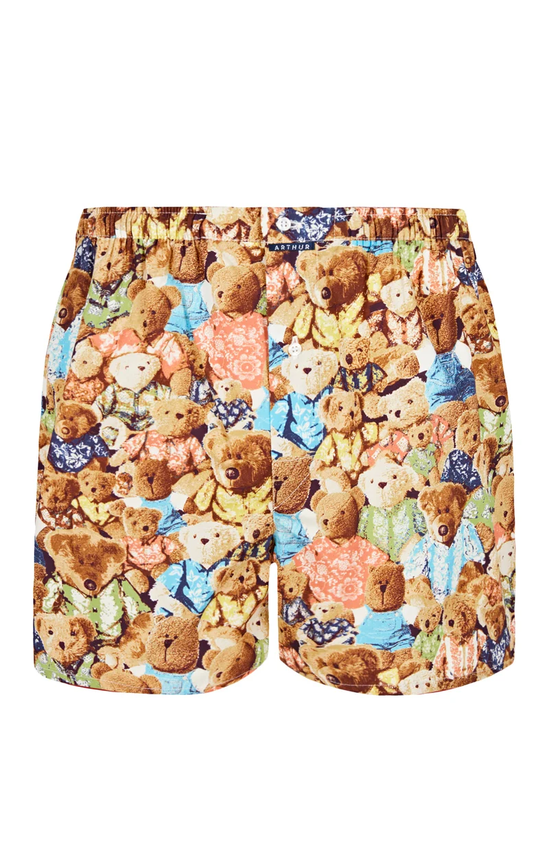 Caleçon classique Teddy - Noisette