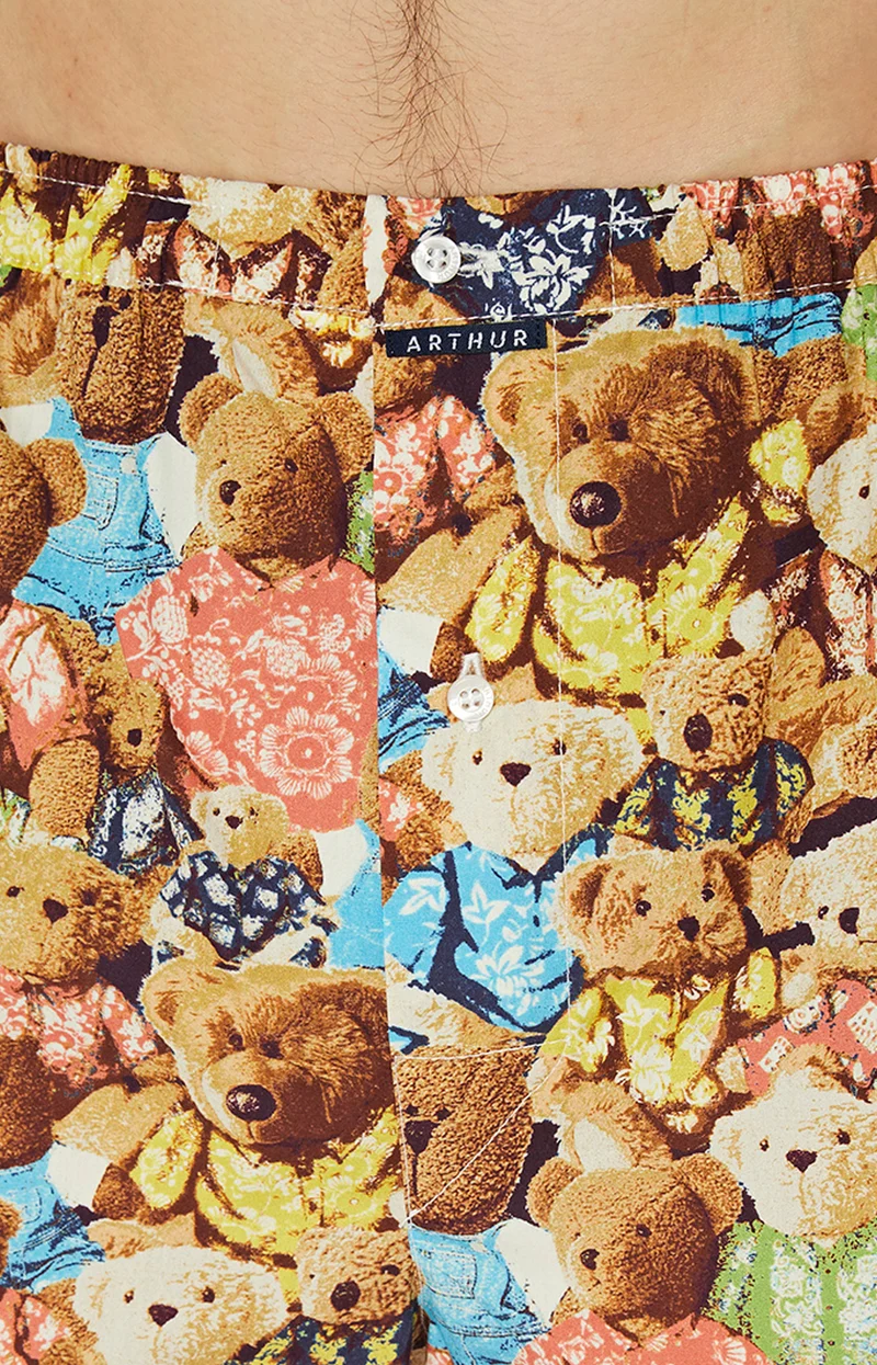 Caleçon classique Teddy - Noisette