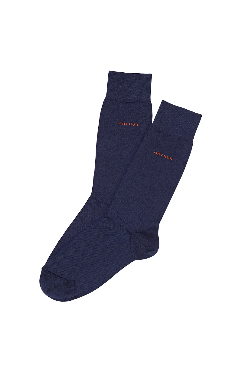 Chaussettes Unies - Marine