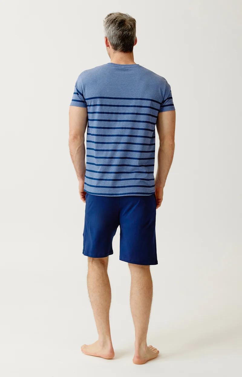 Pyjashort en jersey de coton léger - Do not Disturb