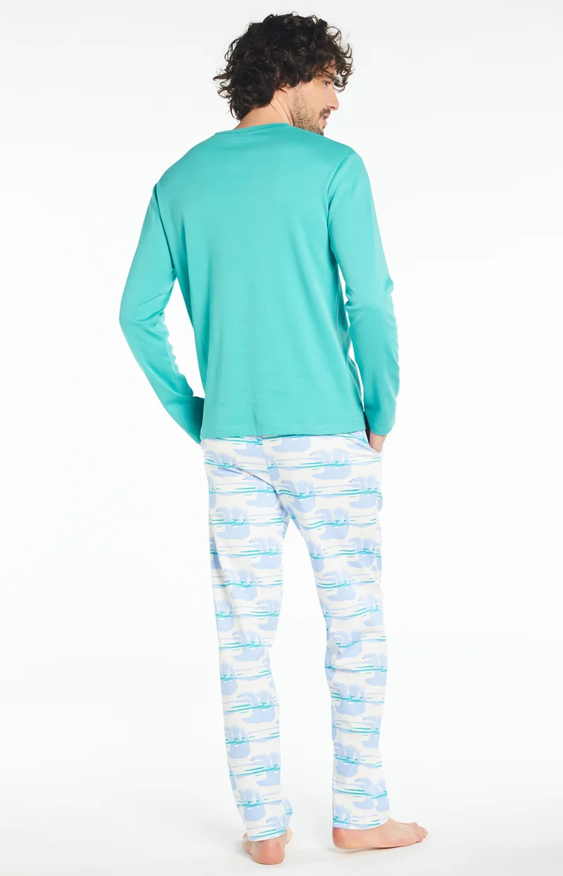 Pyjama Folie d'Ours - Bleu