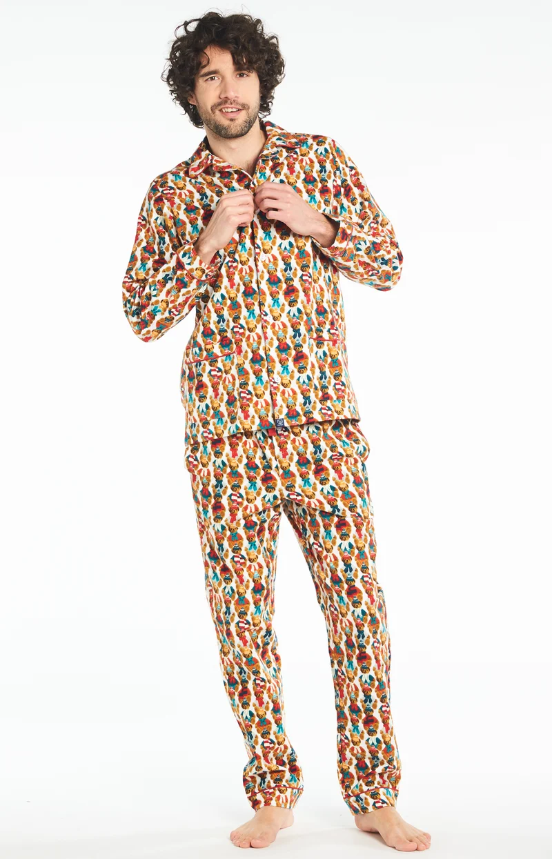 Pyjama Long Pilou - Teddy