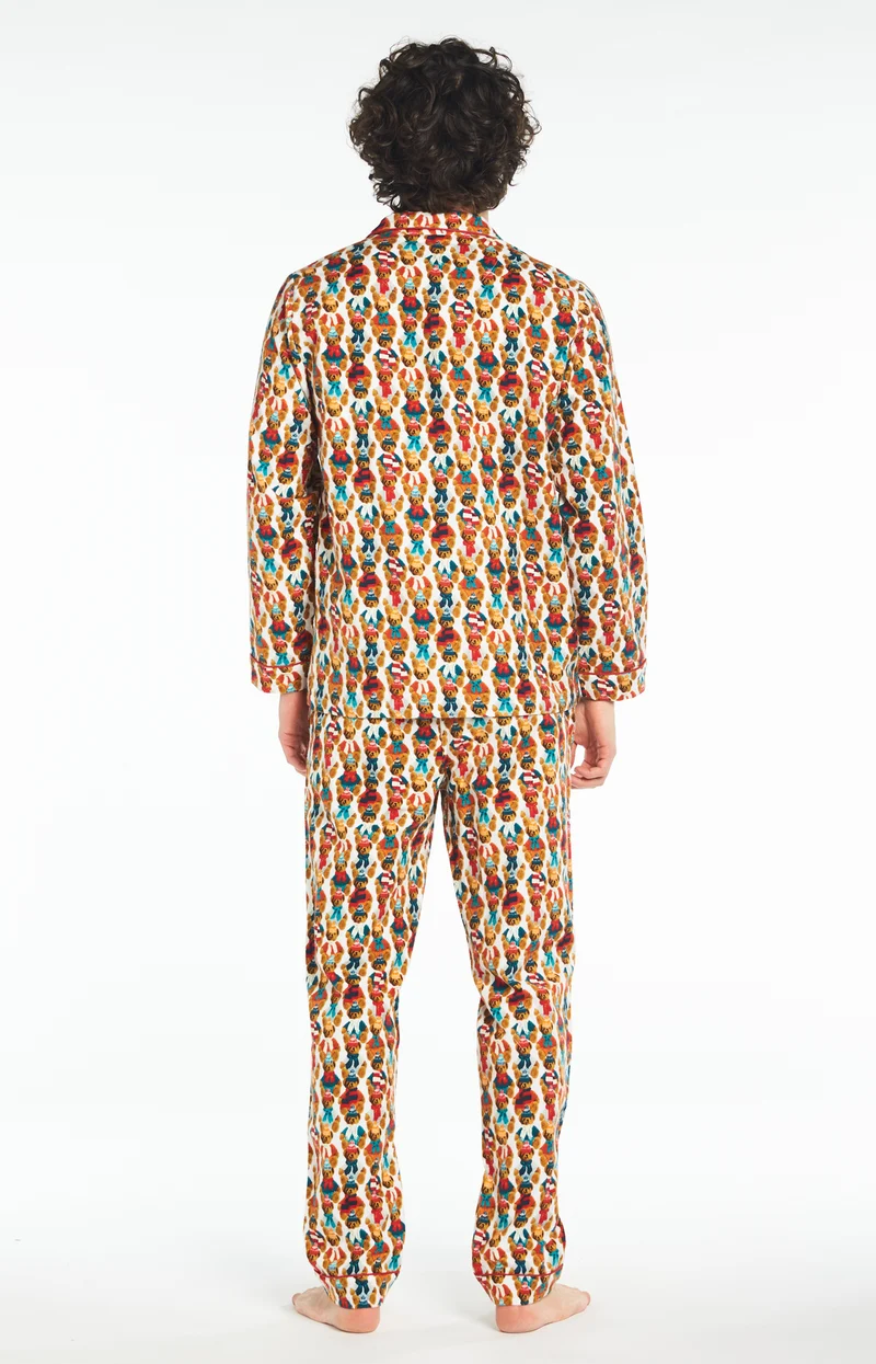 Pyjama Long Pilou - Teddy