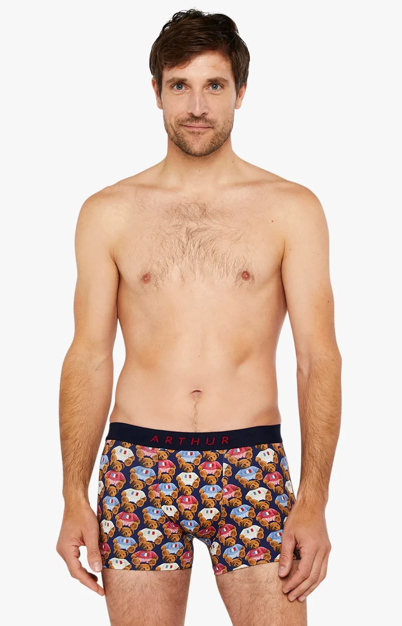 Boxer en jersey de coton - Teddy Tricolore