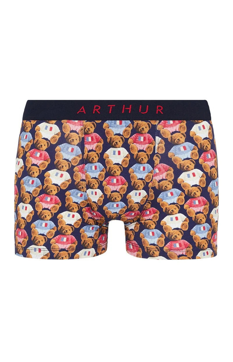 Boxer en jersey de coton - Teddy Tricolore