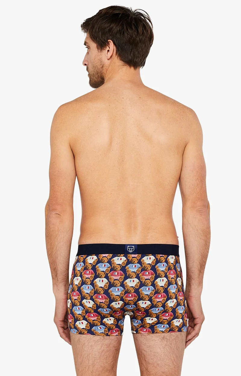 Boxer en jersey de coton - Teddy Tricolore