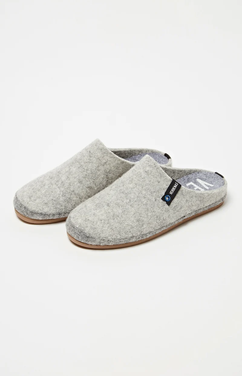 Mules Feutre - Gris