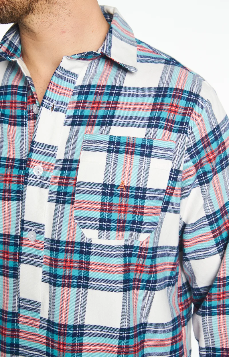 Chemise Grand Père Logan - Lagon