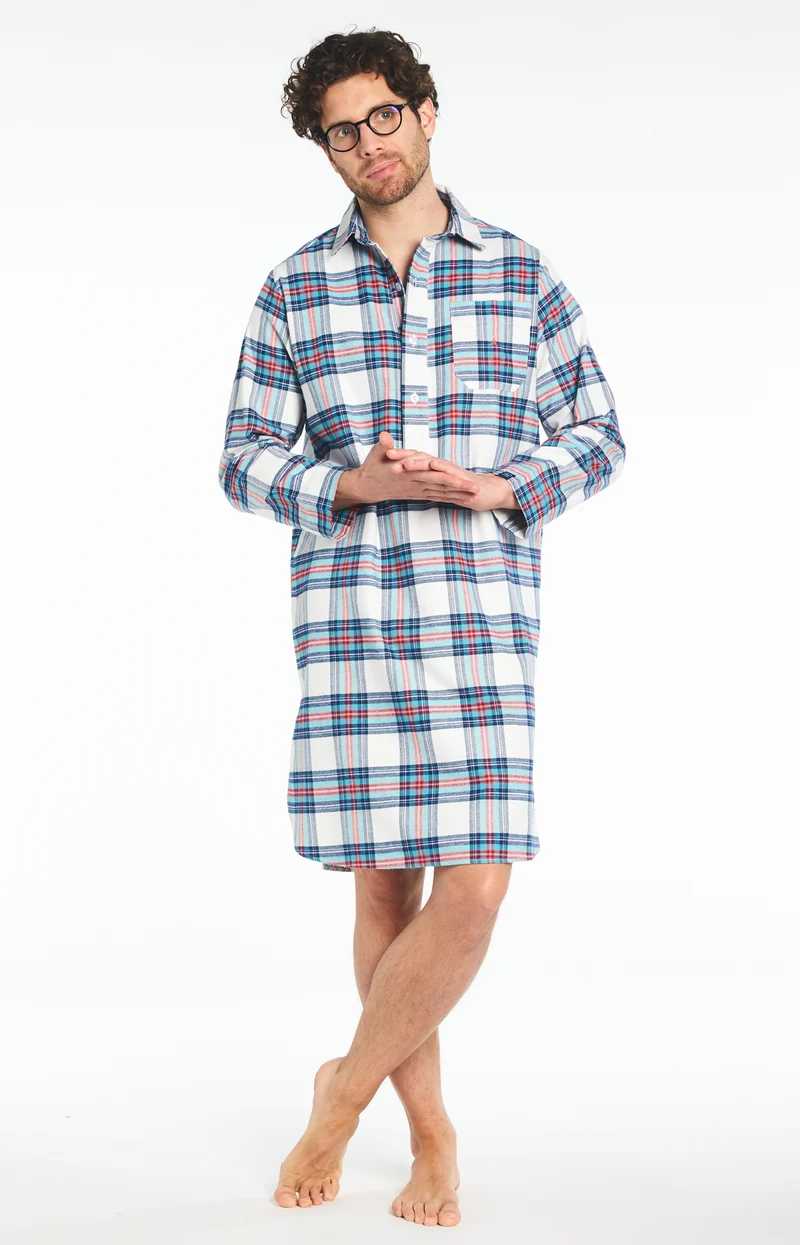 Chemise Grand Père Logan - Lagon