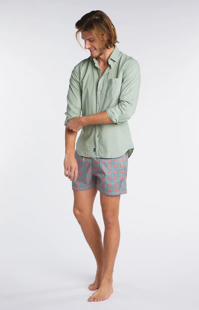 Chemise unie - Vert