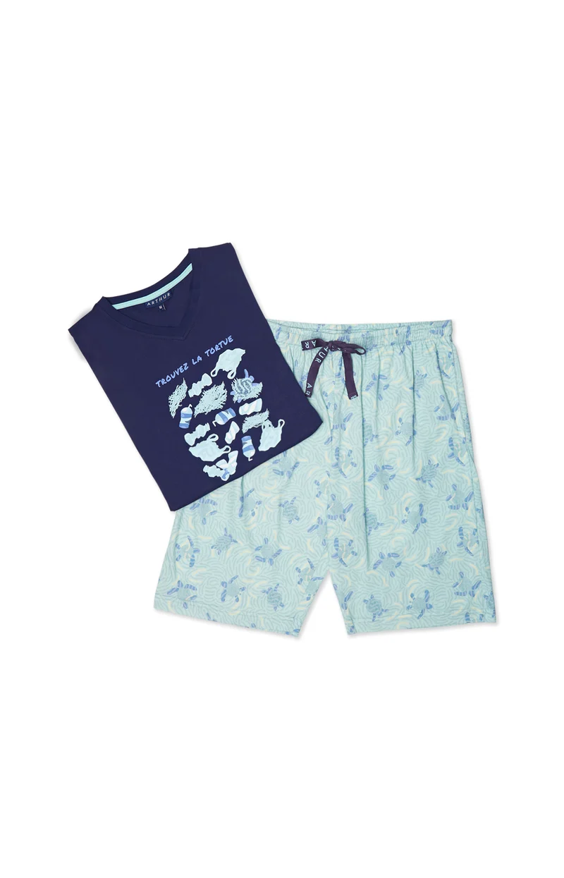 Pyjashort - Tortue
