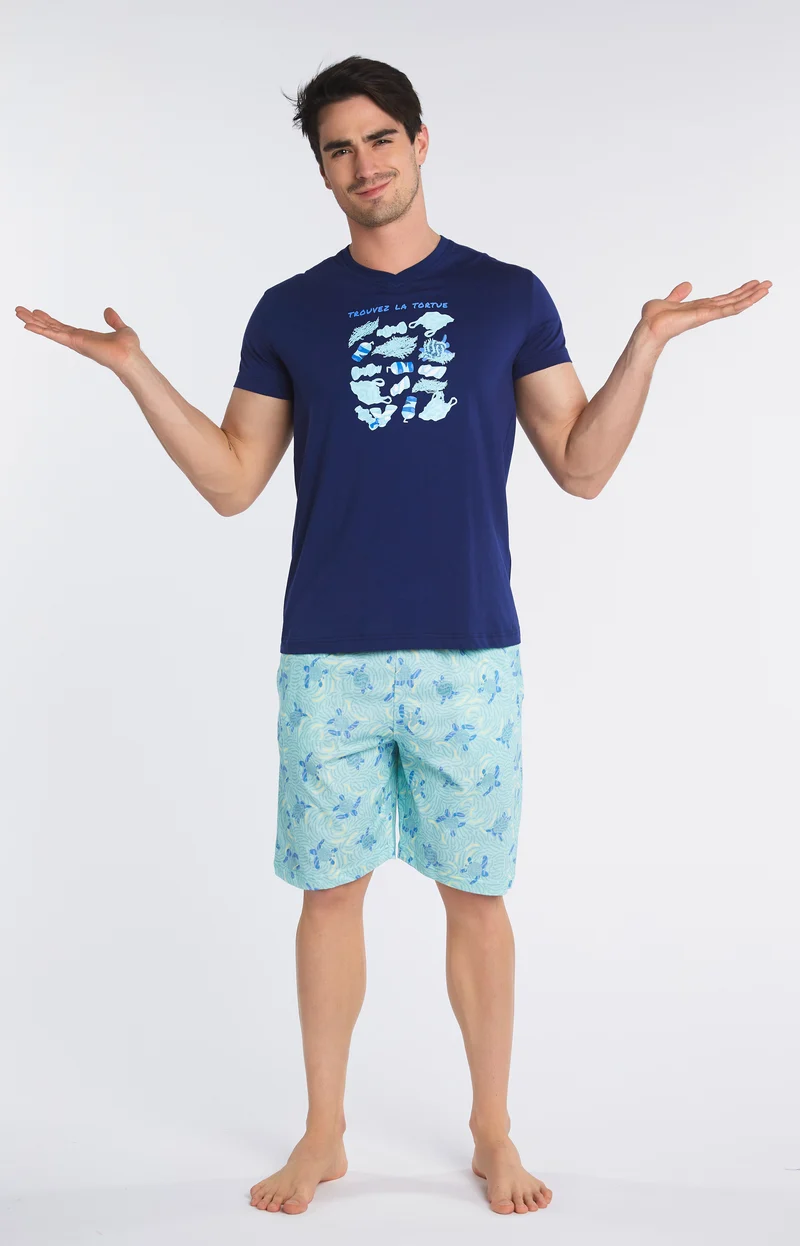 Pyjashort - Tortue
