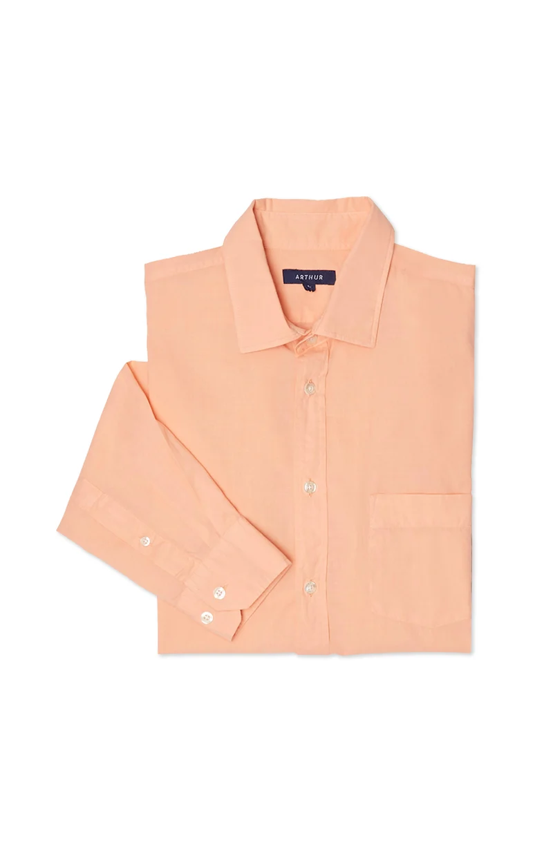 Chemise unie Melon