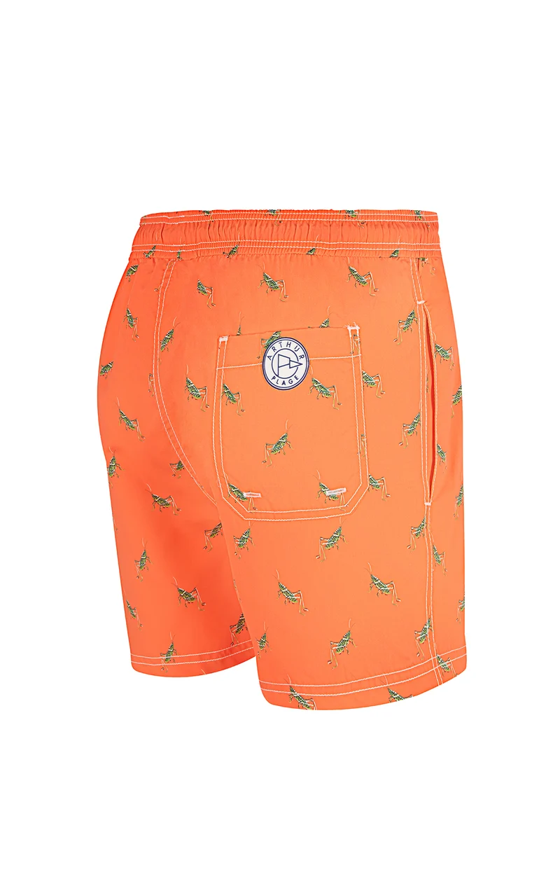 Short de bain Cricket - Orange