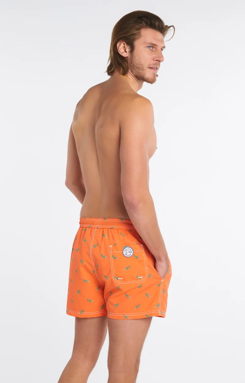 Short de bain Cricket - Orange