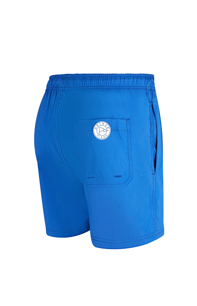 Short de bain uni Roi