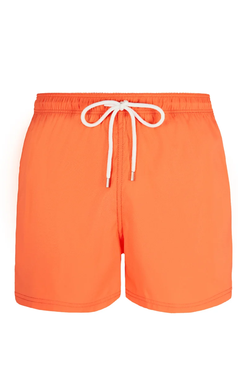 Short de bain Polyester recyclé - Mandarine