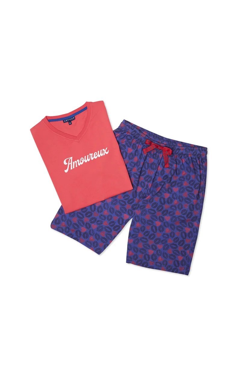 Pyjashort Amoureux