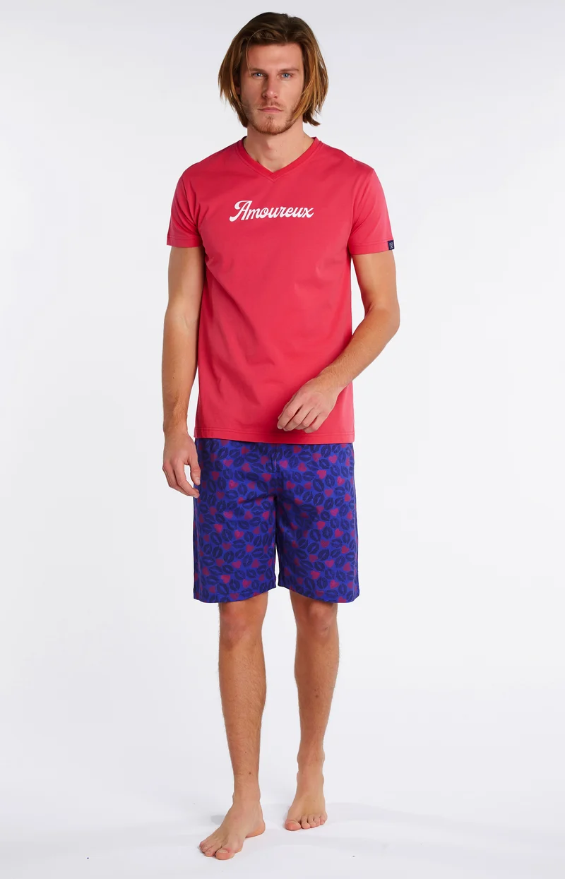 Pyjashort Amoureux