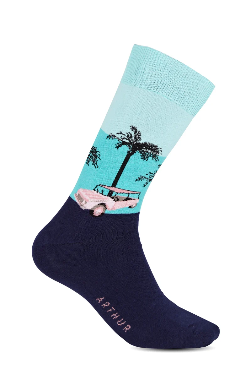 Chaussettes Mehari - Turquoise