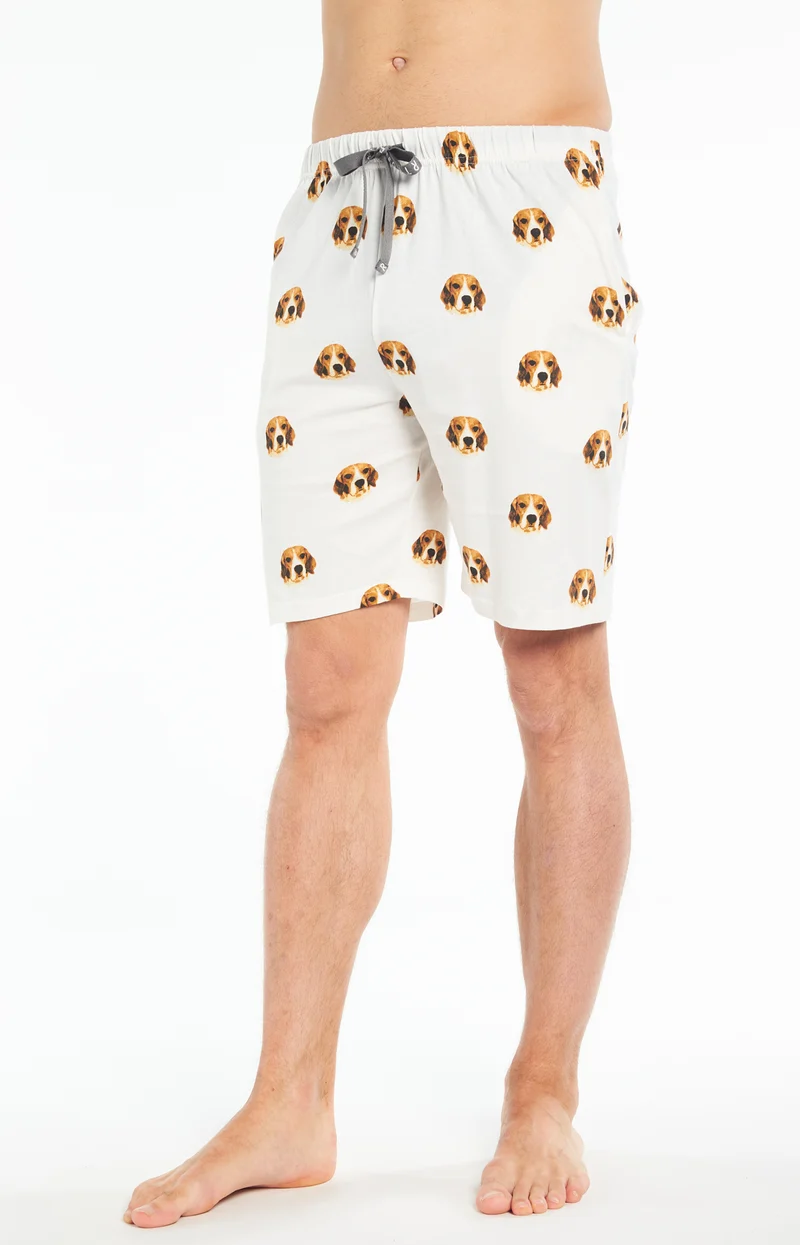 Pyjashort Beagle - Gris