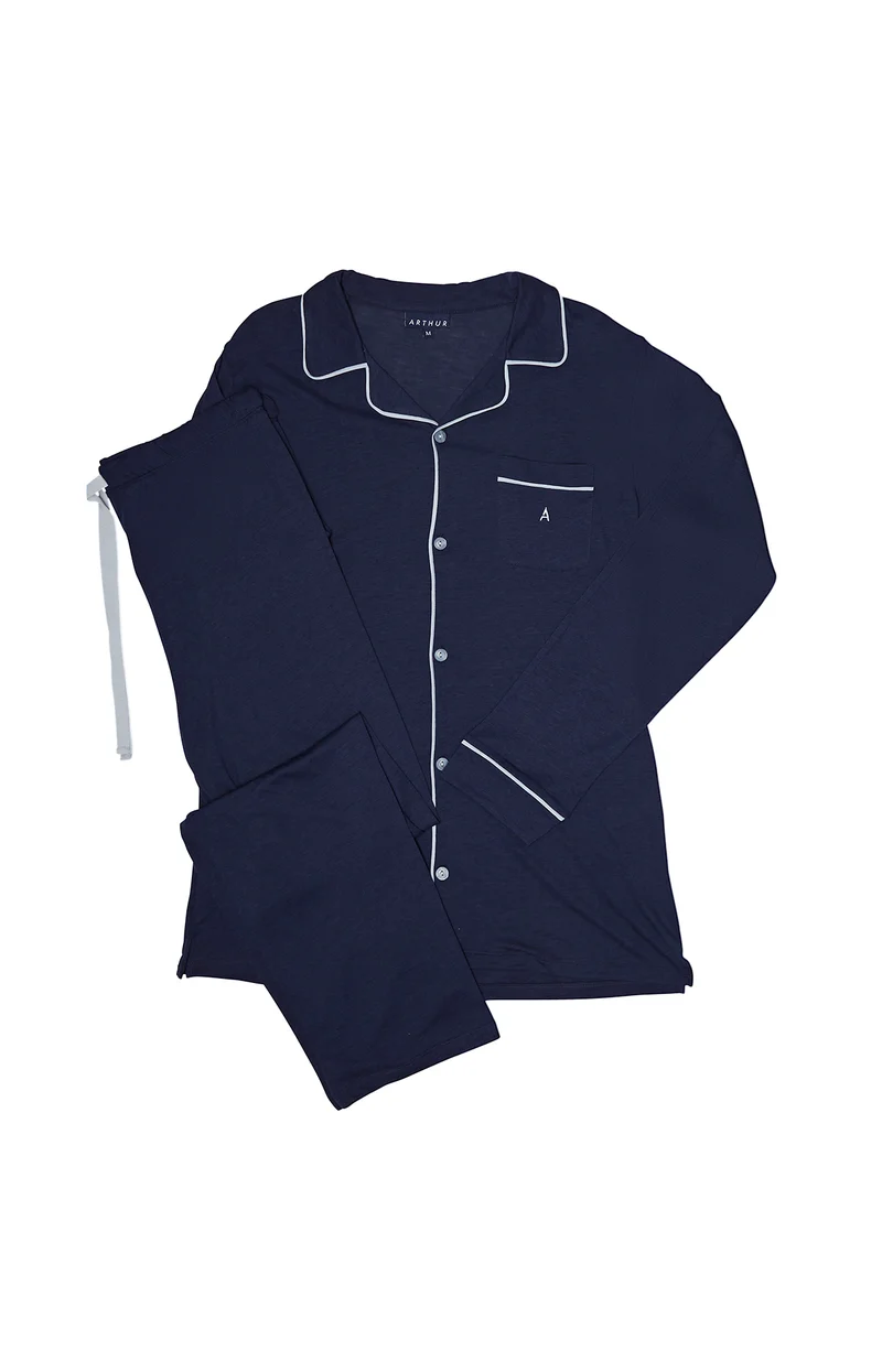 Pyjama Lyocell - Marine