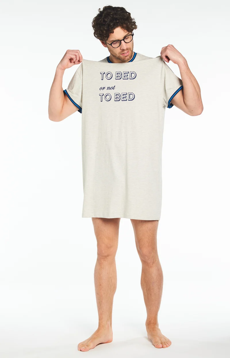 Maxi Tee Shirt - Bed or not to Bed