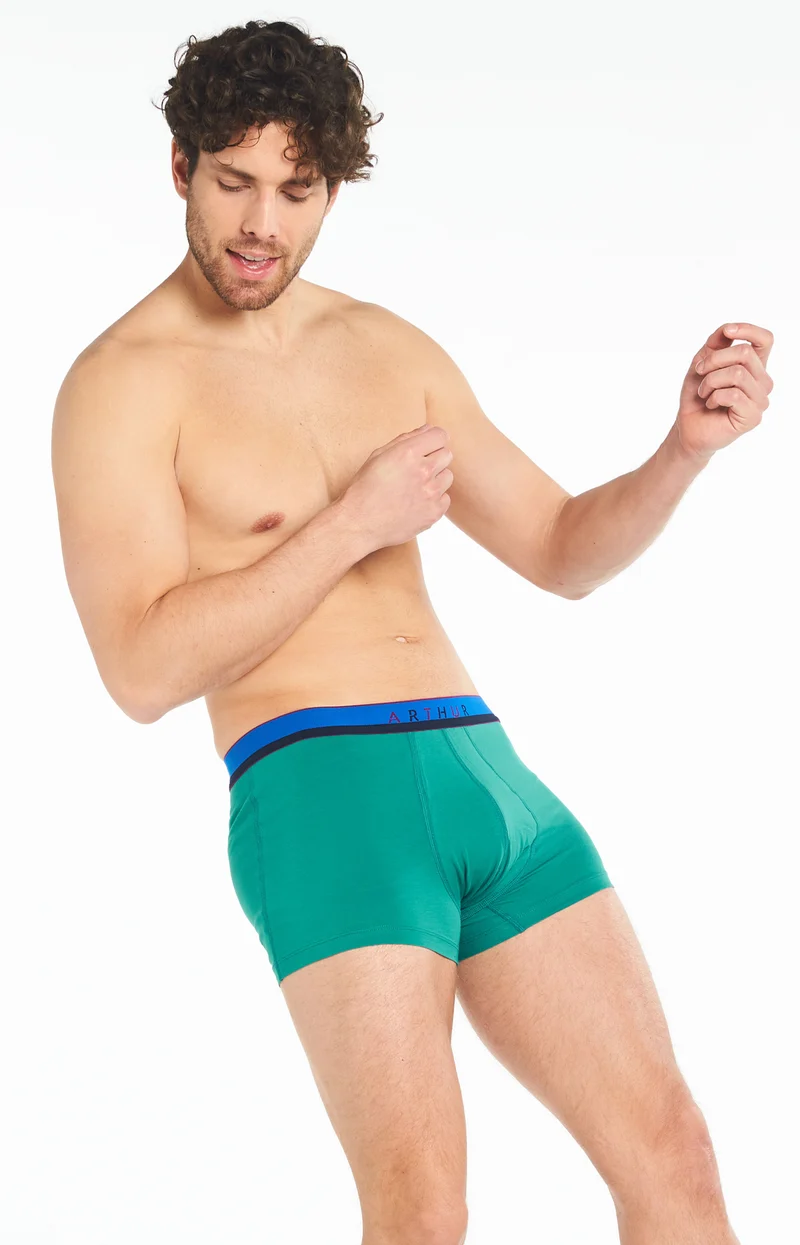 Boxer Slippé Uni - Vert
