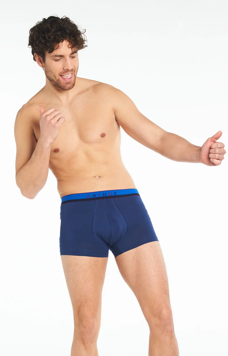 Boxer Slippé Uni - Marine