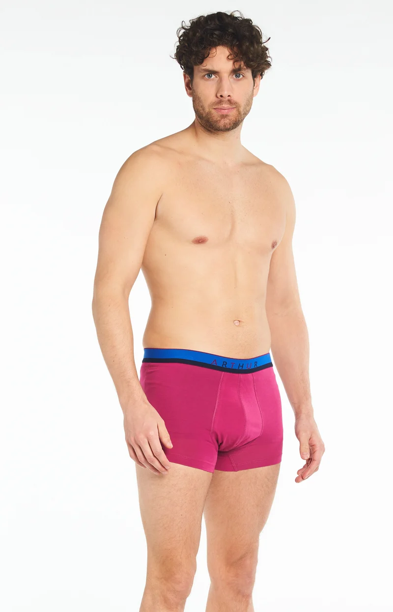 Boxer Slippé Uni - Fushia