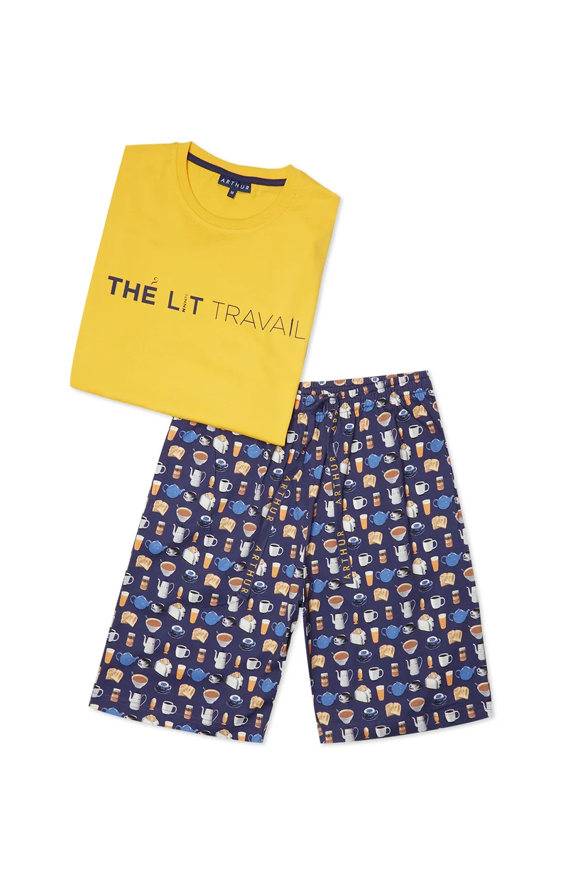 Pyjashort Thé Lit Travail