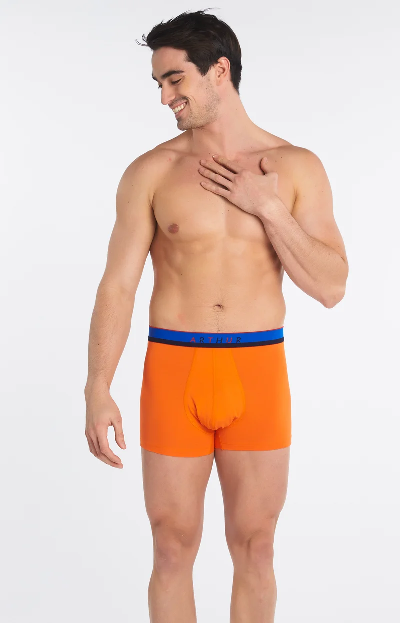 Boxer Slippé Uni - Orange