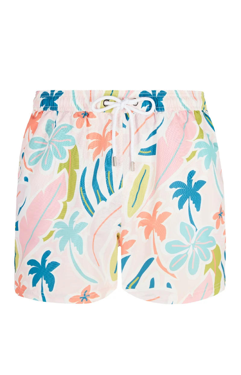 Short de bain - Malibu blanc