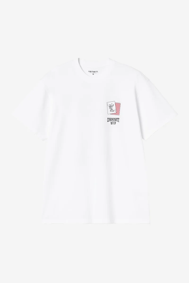 Carhartt Wip PLAYING CARDS S/S TEE White