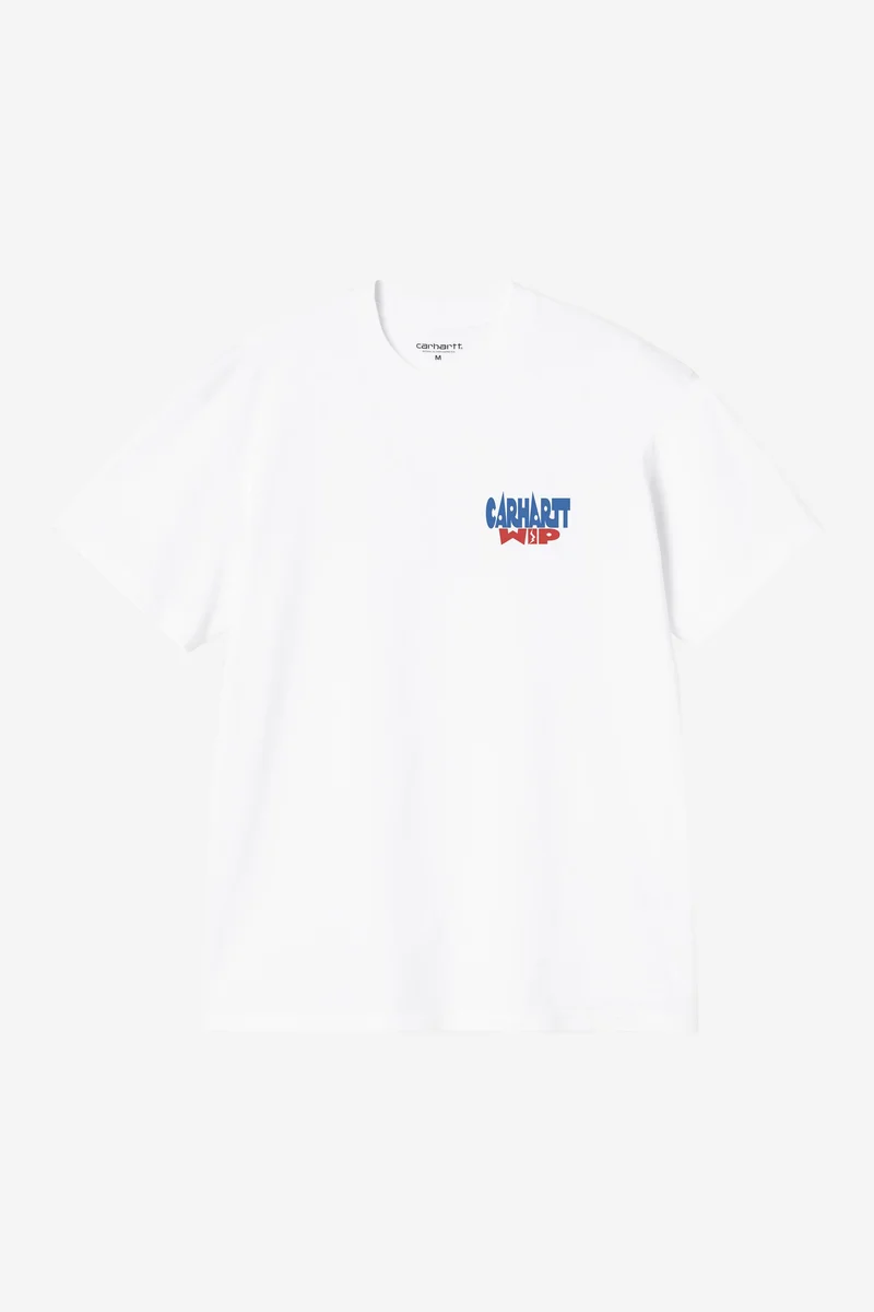 Carhartt Wip LUGGAGE LABEL S/S TEE White