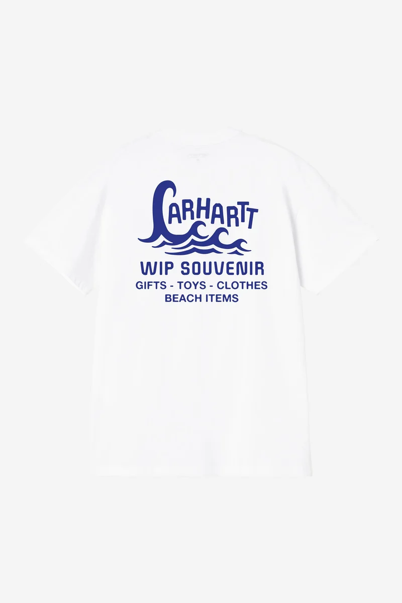 Carhartt Wip WAVES S/S TEE White