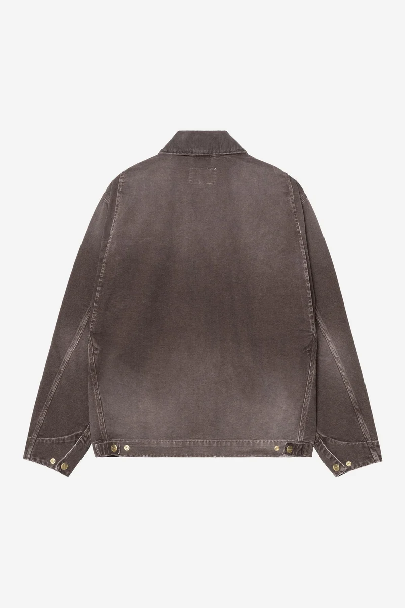 Carhartt Wip OG DETROIT JACKET Tobacco / Tobacco destroy wash