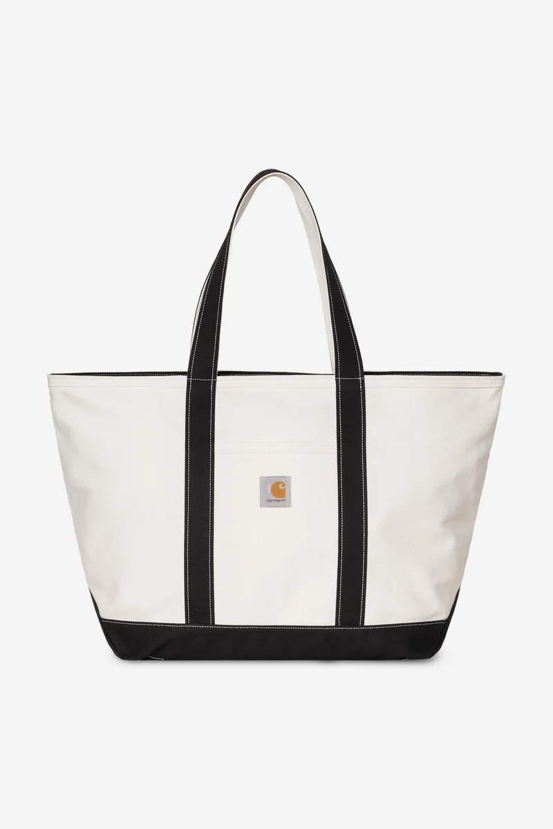 Carhartt Wip CANVAS BEACH TOTE Natural / Black